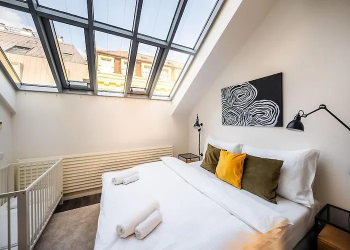 דירה 5br+2bath Old Town Loft Luxe Brickhouse, A/c פראג