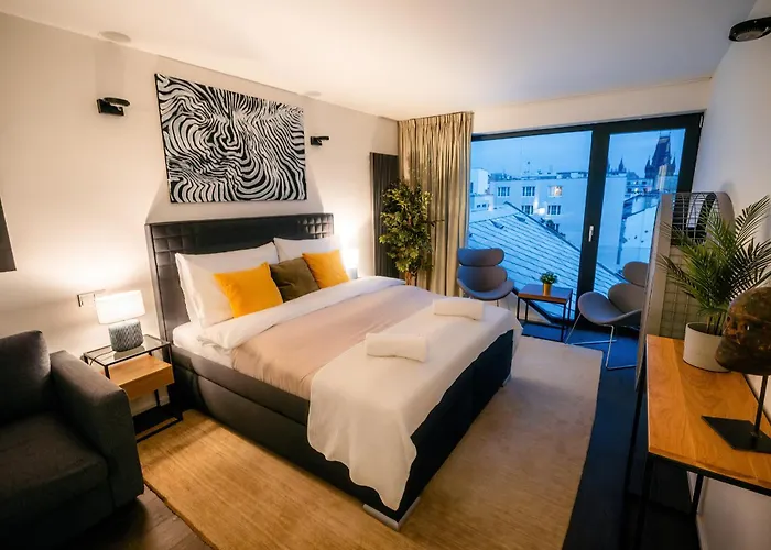 5br+2bath Old Town Loft Luxe Brickhouse, A/c * פראג