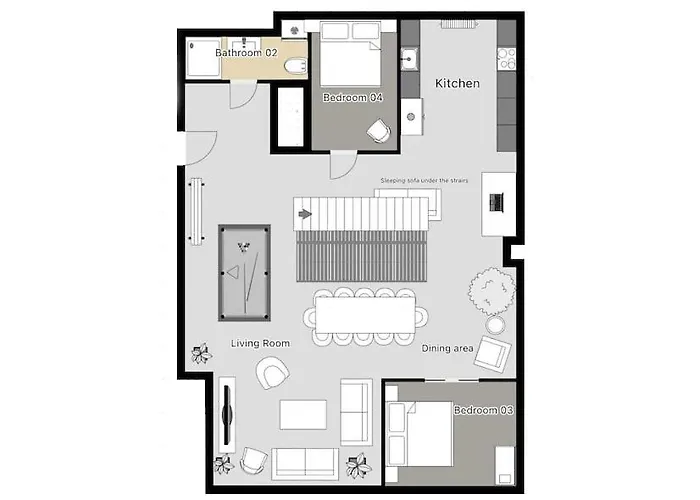 5br+2bath Old Town Loft Luxe Brickhouse, A/c Lägenhet *