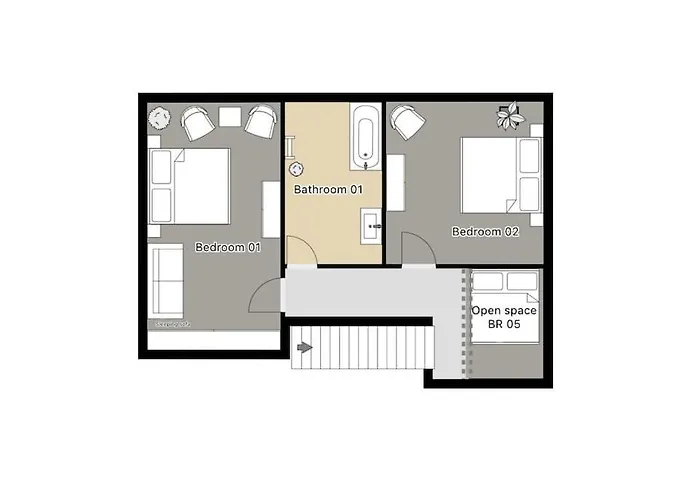 5br+2bath Old Town Loft Luxe Brickhouse, A/c Prag