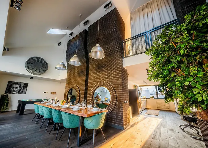 Lägenhet 5br+2bath Old Town Loft Luxe Brickhouse, A/c Prag